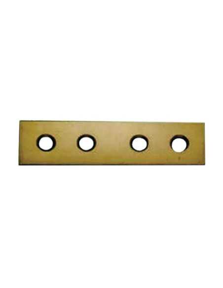 LASTRINE DRITTE 4 FORI ZN.MM.120 - Senza Marca | Utensili Store