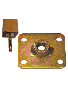 PIASTRE C/DADO M12 - Senza Marca