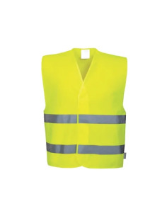 GILET ALTA VISIBILITA' GIALLO - Senza Marca