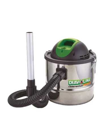 ASPIRACENERE CENERENTOLO 10lt. 800W - DIAVOLINA FUOCO | Utensili Store