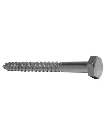 VITI A LEGNO ZN.T/ESAGON.DIN 571 8X80 - Senza Marca | Utensili Store