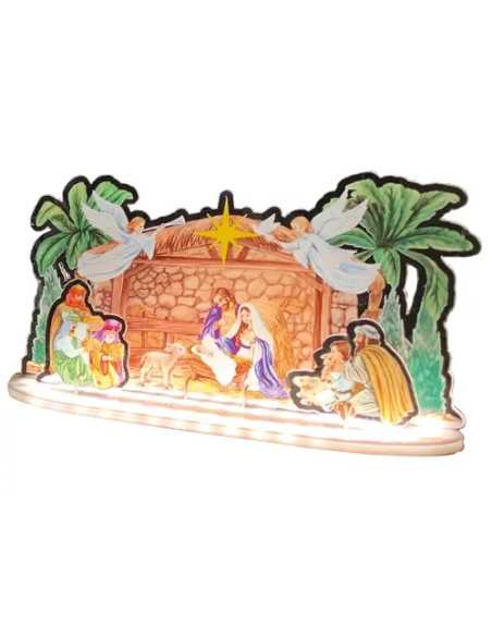 NATIVITA' CRYSTAL LED X INT.BATT. - Senza Marca | Utensili Store