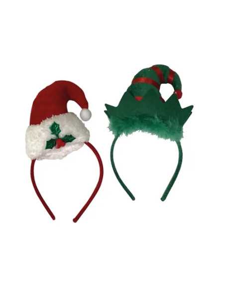 CERCHIETTI NATALE C/CAPPELLINO - Senza Marca | Utensili Store