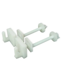 CERNIERE NYLON PER SEDILI WC - Senza Marca