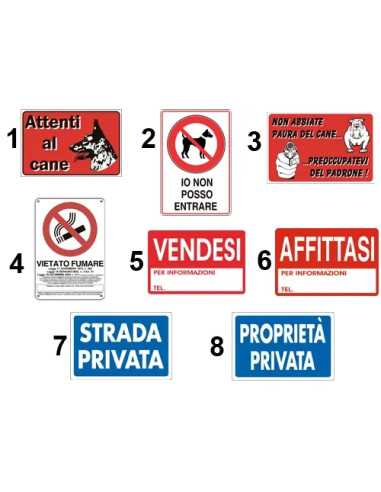 CARTELLI VIETATO FUMARE - Senza Marca | Utensili Store