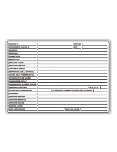 CARTELLI P/CANTIERI - Senza Marca