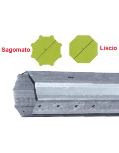 RULLO OTTAGONALE LISCIO - Senza Marca