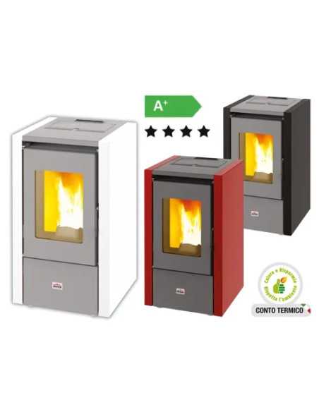 STUFE PELLET QUEEN MIGNON 6 NERA - Senza Marca | Utensili Store