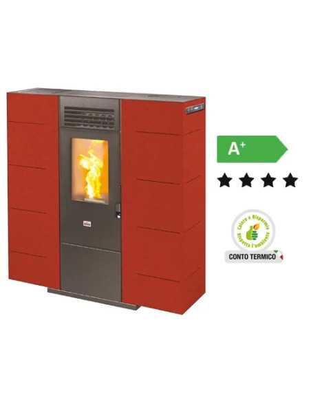 STUFA A PELLET SLIM 6 - QUEEN | Utensili Store