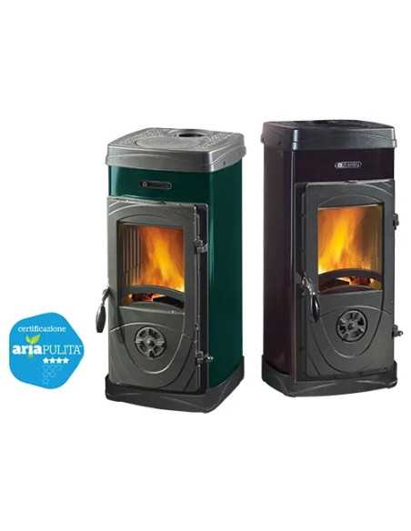 STUFE BRUCIATUTTO A LEGNA SUPER JUNIOR - NORDICA EXTRAFLAME | Utensili Store
