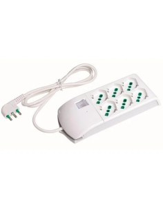 BRIXO MULTIPRESE BRIXO 6POSTI SCHUKO/BIPASSO