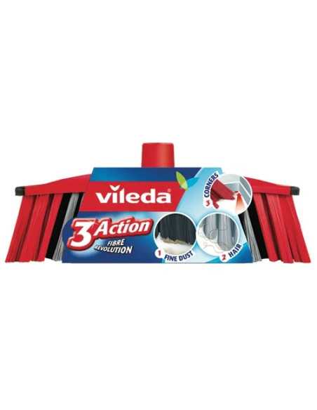 Vileda Scopa 3 Action - Senza Marca | Utensili Store