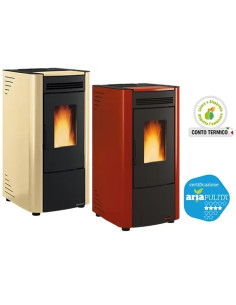 STUFE PELLET BORDEAUX KETTY EVO 6 - Senza Marca