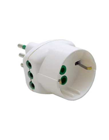 ADATTATORI TRIPLICI SCHUKO - Senza Marca | Utensili Store