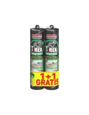 ADESIVI SOUDAL T-REX VENT.380 GR.BI-PACK - Senza Marca | Utensili Store