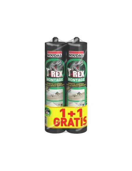 ADESIVI SOUDAL T-REX VENT.380 GR.BI-PACK - Senza Marca | Utensili Store