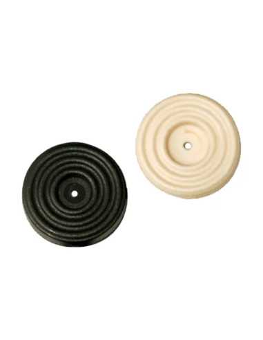 SOTTOPIEDI GOMMA PIATTI 30 NERO.CF.8 PZ - Senza Marca | Utensili Store