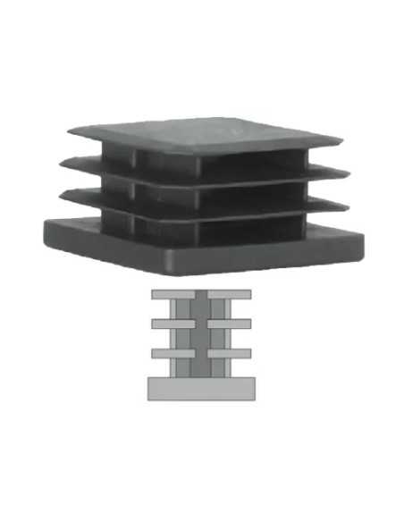 PUNTALI ALETTATI QUADRI NERI - Senza Marca | Utensili Store