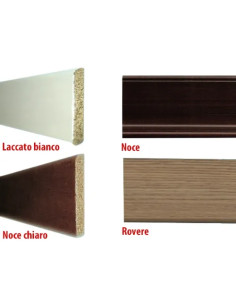 BATTISCOPA ROVERE LISCIO - Senza Marca