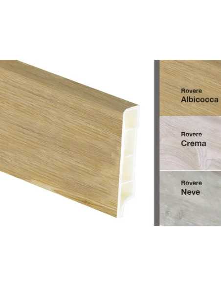 BATTISCOPA PVC ROVERE NEVE - Senza Marca | Utensili Store