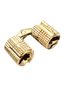 CERNIERE CILINDRICHE IN OTTONE - Senza Marca