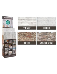 EXPO LASTRE DECORATIVE 4REF 40 PZ - Senza Marca