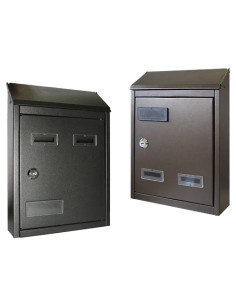 CASSETTE POSTA CITY MARRONE/ORO - Senza Marca