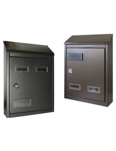 CASSETTE POSTA CITY MARRONE/ORO - Senza Marca | Utensili Store