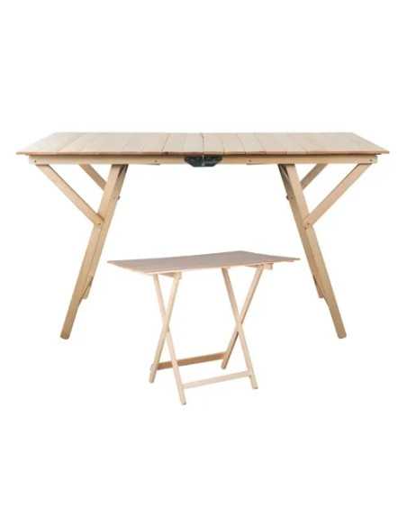 TAVOLI PIEGHEVOLI LEGNO NATURALE - Senza Marca | Utensili Store