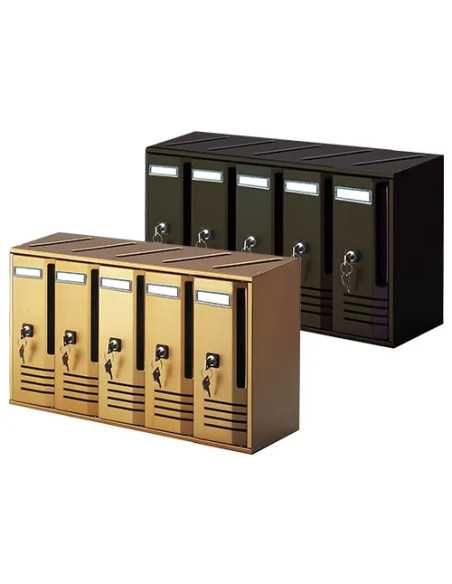 BLOCCHIERE CUBO BRONZO - Senza Marca | Utensili Store