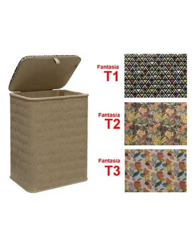 CESTE P.BIANCHERIA LT.55 TORTORA - Senza Marca | Utensili Store