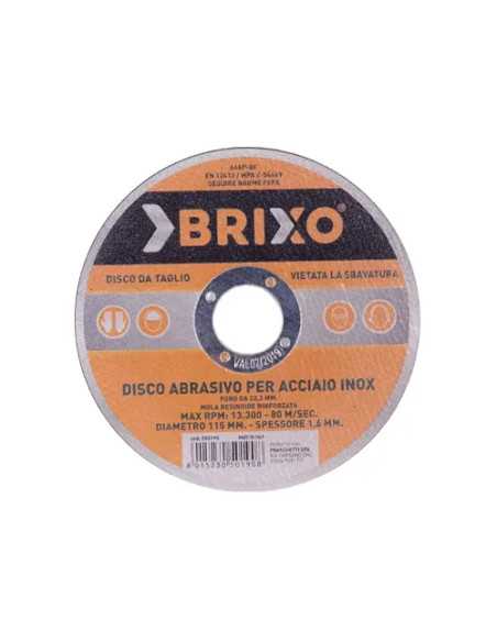 DISCHI ABRASIVI BRIXO INOX - Senza Marca | Utensili Store