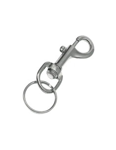 MOSCHETTONI PORTACHIAVI NICHELATI - Senza Marca