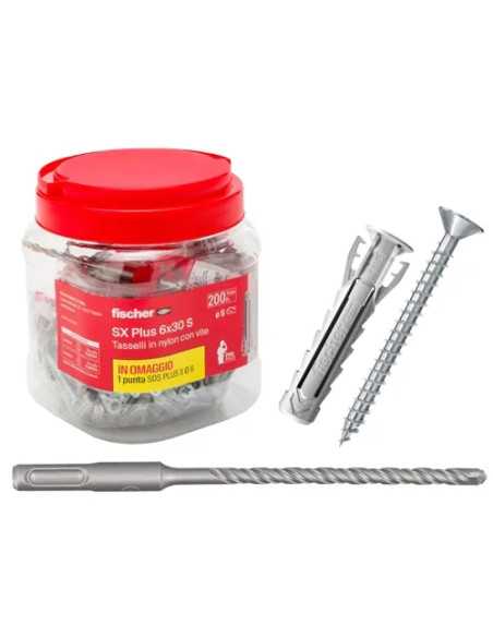TASSELLI FISCHER SX PLUS 6S CF - Senza Marca | Utensili Store