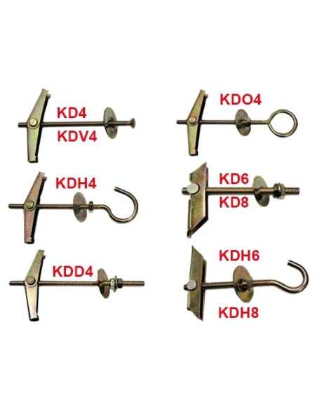 TASSELLI FISCHER KDO4 - Senza Marca | Utensili Store