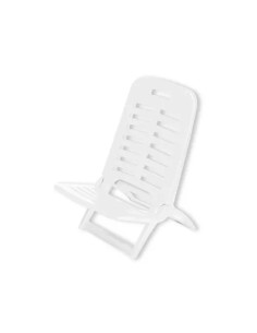 SEDIE SPIAGGIA RESINA PLAYA BIANCHE  - Senza Marca