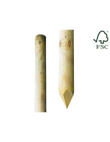 PALI LASA IMPREGNATI TONDI A PUNTA - Senza Marca | Utensili Store