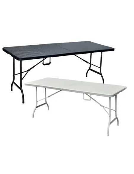 TAVOLI P/RATTAN LEVANTE 180X75WHITE - Senza Marca | Utensili Store