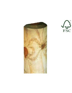 PALI LASA IMPREGNATI 1/2 TONDO 8X200 - Senza Marca