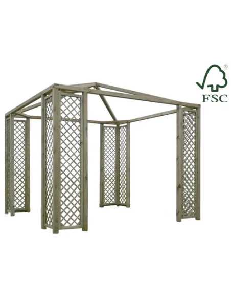GAZEBO LASA IMPREGNATO 3X3 - Senza Marca | Utensili Store