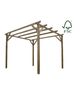 PERGOLE LASA IMPREGNATE 3X3  - Senza Marca