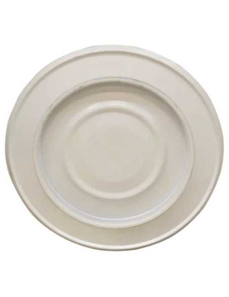 ROSONE CON COPERCHIO TUBO STUFA BIANCO - SAVE | Utensili Store