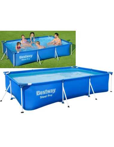 PISCINA RETTANGOLARE STEEL PRO 56404 - BESTWAY | Utensili Store