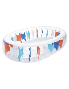 PISCINE GONFIABIL OVAL  - Senza Marca
