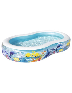 PISCINE GONFIABIL OVAL  - Senza Marca 2