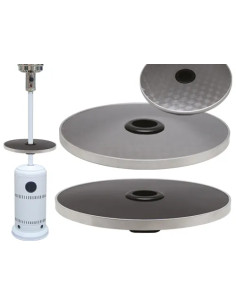 MENSOLE APPOGGIO P/TERMOPATIO GAS INOX  - Senza Marca