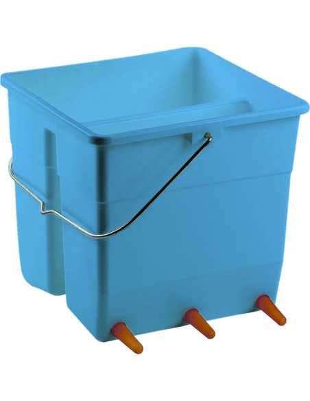 SECCHIO POPPATOIO OVINI + 6 TETTARELLE INFERIORI - GENERICA | Utensili Store