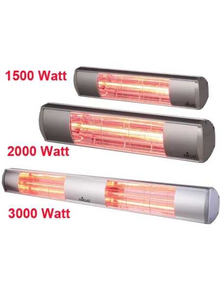 TERMOPATIO NIKLAS SOLE MEZZANOTTE - Senza Marca | Utensili Store