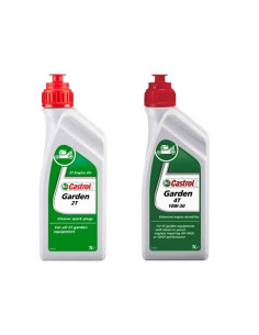 LUBRIFICANTE GARDEN CASTROL 2T  - Senza Marca