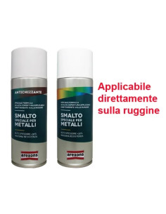 SMALTO METAL ML 400 MARRONE CIOCCOLATA - Senza Marca